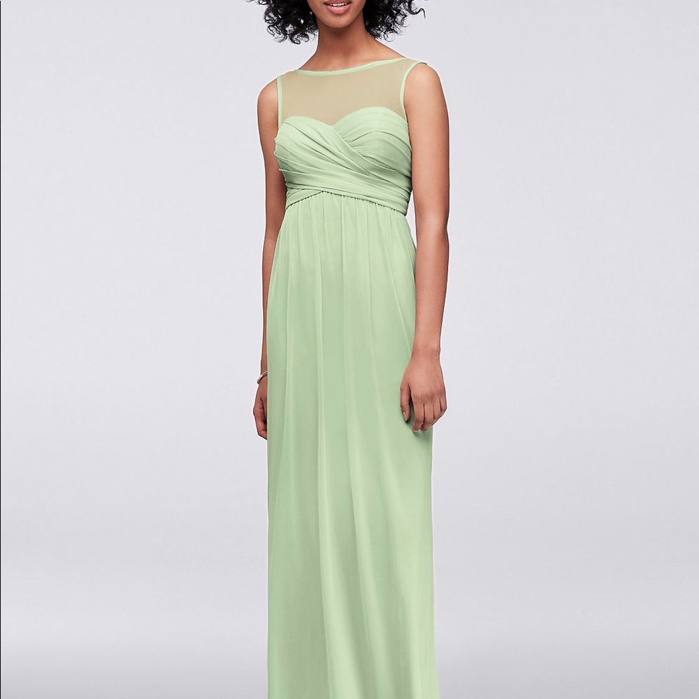 David’s bridal bridesmaid dress